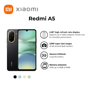 REDMI A5 GLOBAL VERSION UNISOC T7250 ANDROID SMARTPHONE